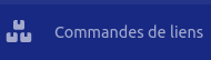 Icône Commandes de liens