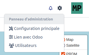 Configuration principale